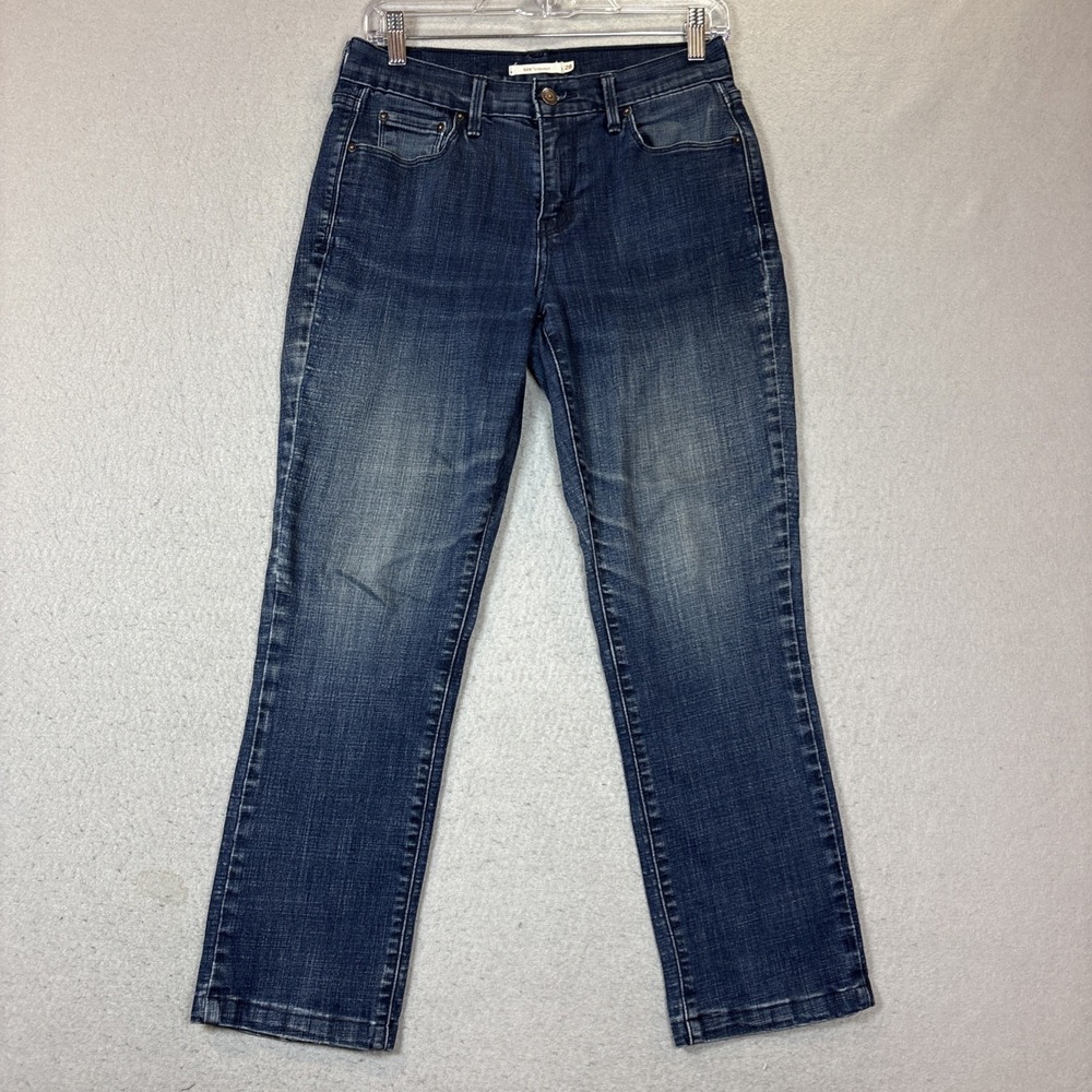 LEVI'S 505 Women's STRAIGHT LEG 5-Pocket MID-RISE Classic Denim Jeans Sz‎ 28x26